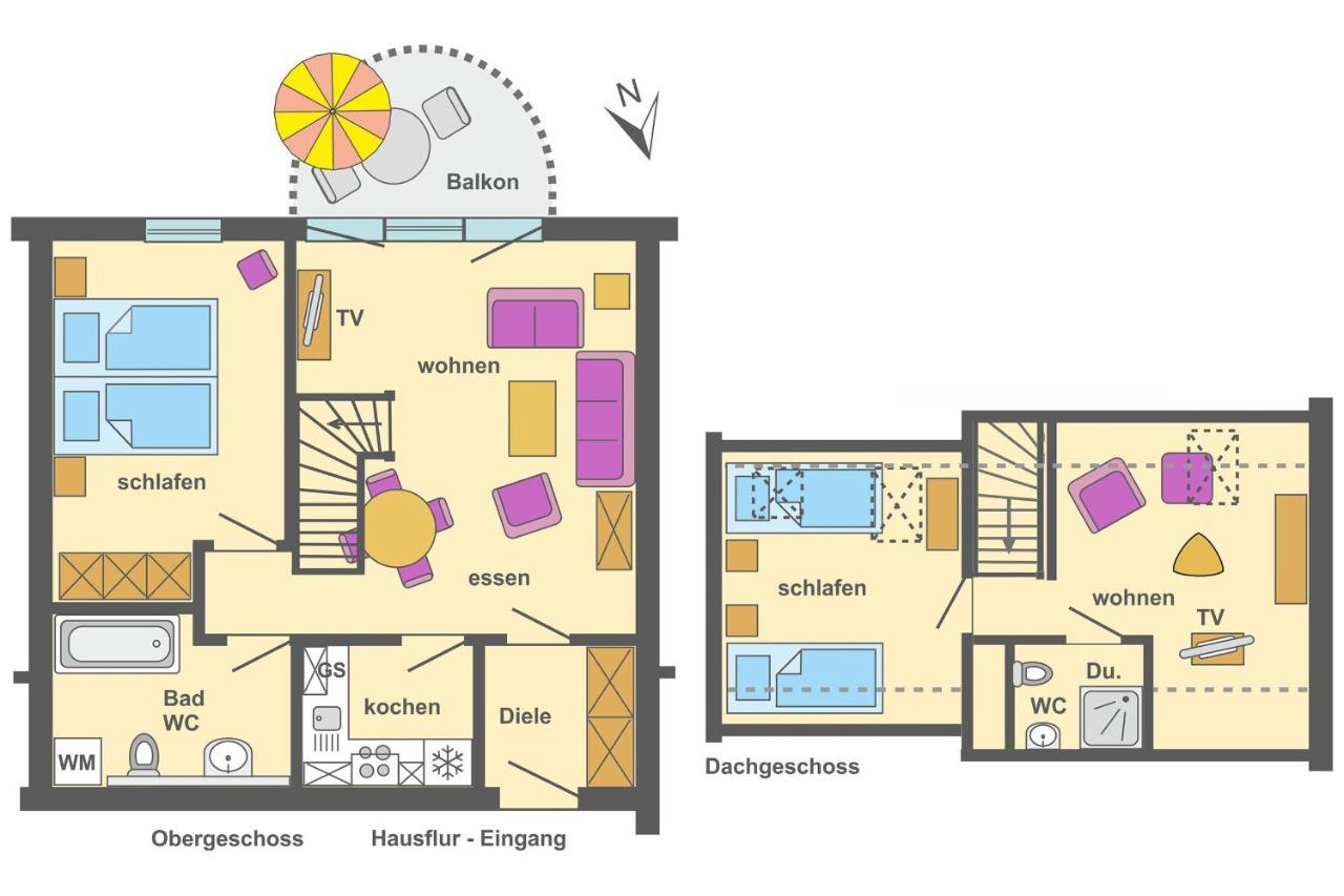 Ferienpark Freesenbruch Wohnung 3 5 - Muschelsucher Цингст Екстериор снимка